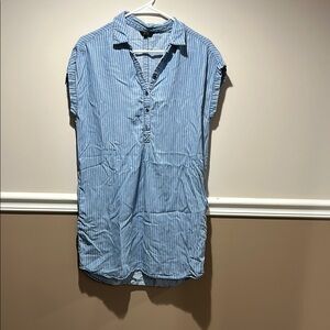 Blue Striped woman’s dress